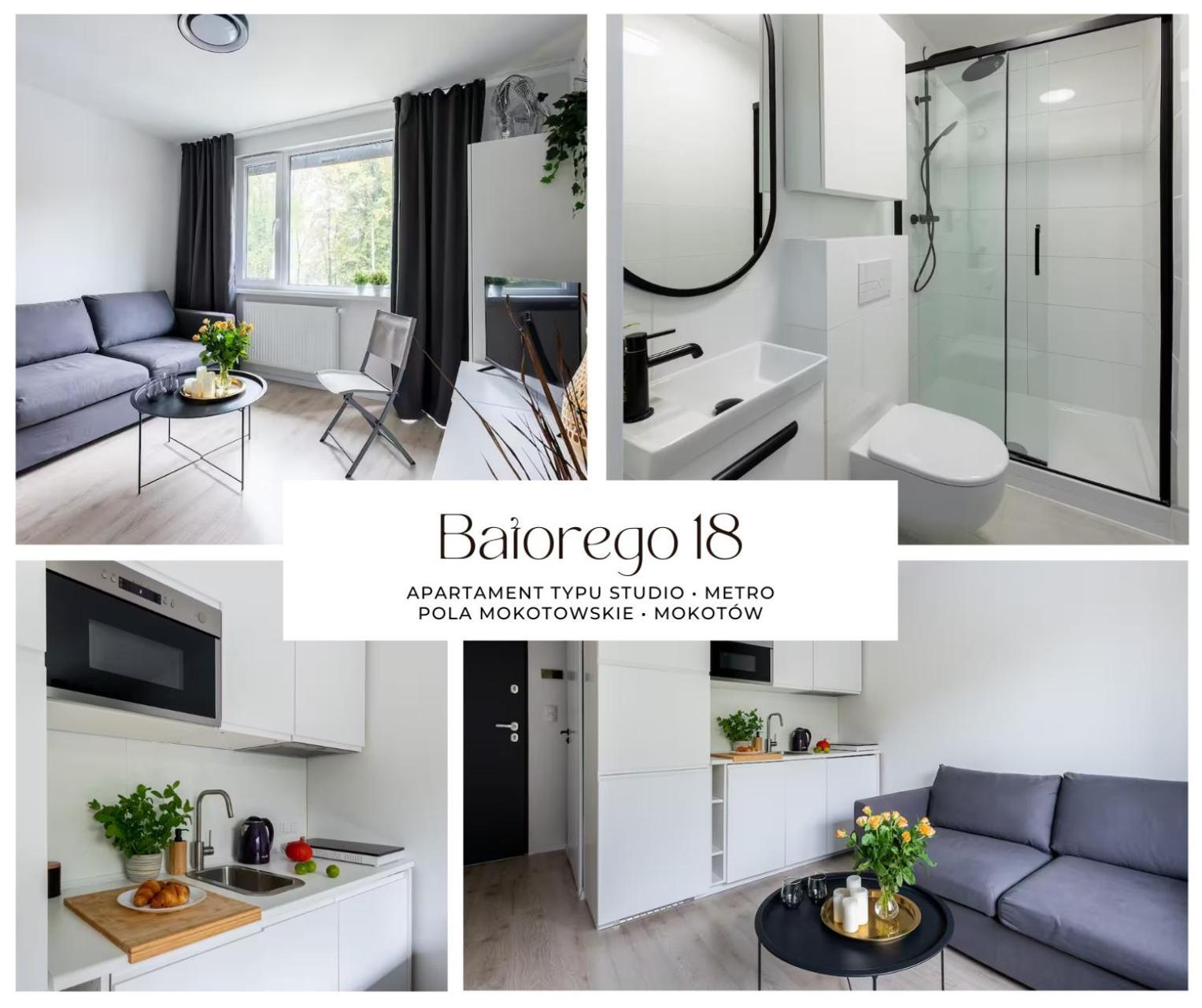 Batorego 18 - White - 450M Stacja Metra Pola Mokotowskie, 800M Biblioteka Narodowa, 20M Piekny Park Pola Mokotowskie, 800M Do Sgh - Wifi - Smart Tv - Good Apartments Varsavia Esterno foto